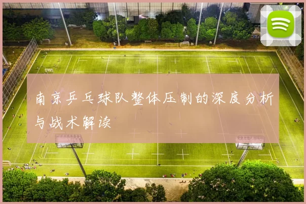 南京乒乓球队整体压制的深度分析与战术解读