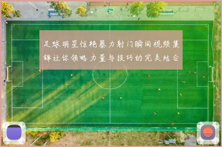 足球明星惊艳暴力射门瞬间视频集锦让你领略力量与技巧的完美结合
