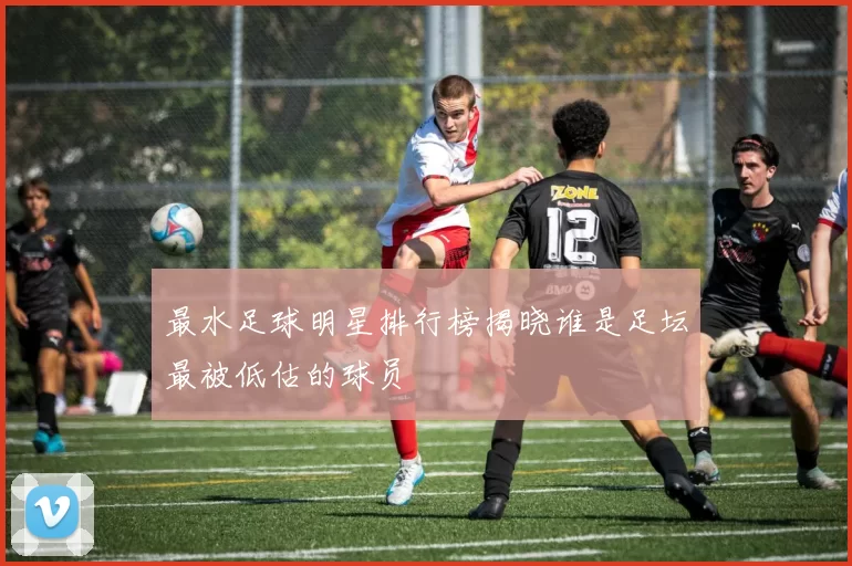 最水足球明星排行榜揭晓谁是足坛最被低估的球员
