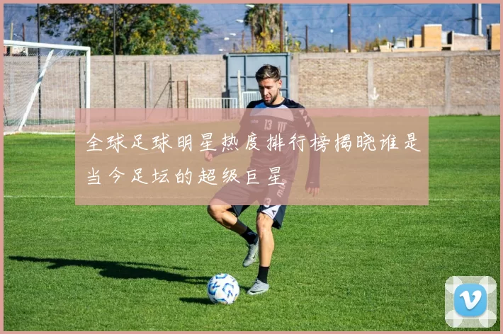 全球足球明星热度排行榜揭晓谁是当今足坛的超级巨星