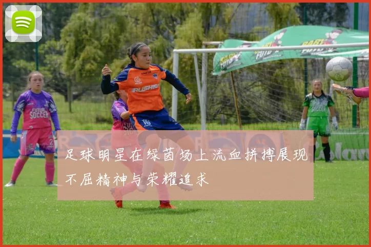 足球明星在绿茵场上流血拼搏展现不屈精神与荣耀追求