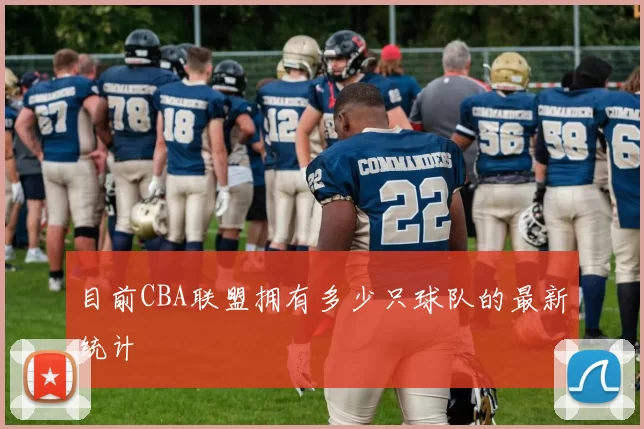 目前CBA联盟拥有多少只球队的最新统计